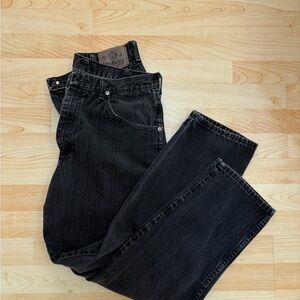 Vintage Wrangler Baggy fit Black Denim Jeans